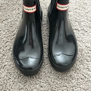 Hunter Black Rain Boots